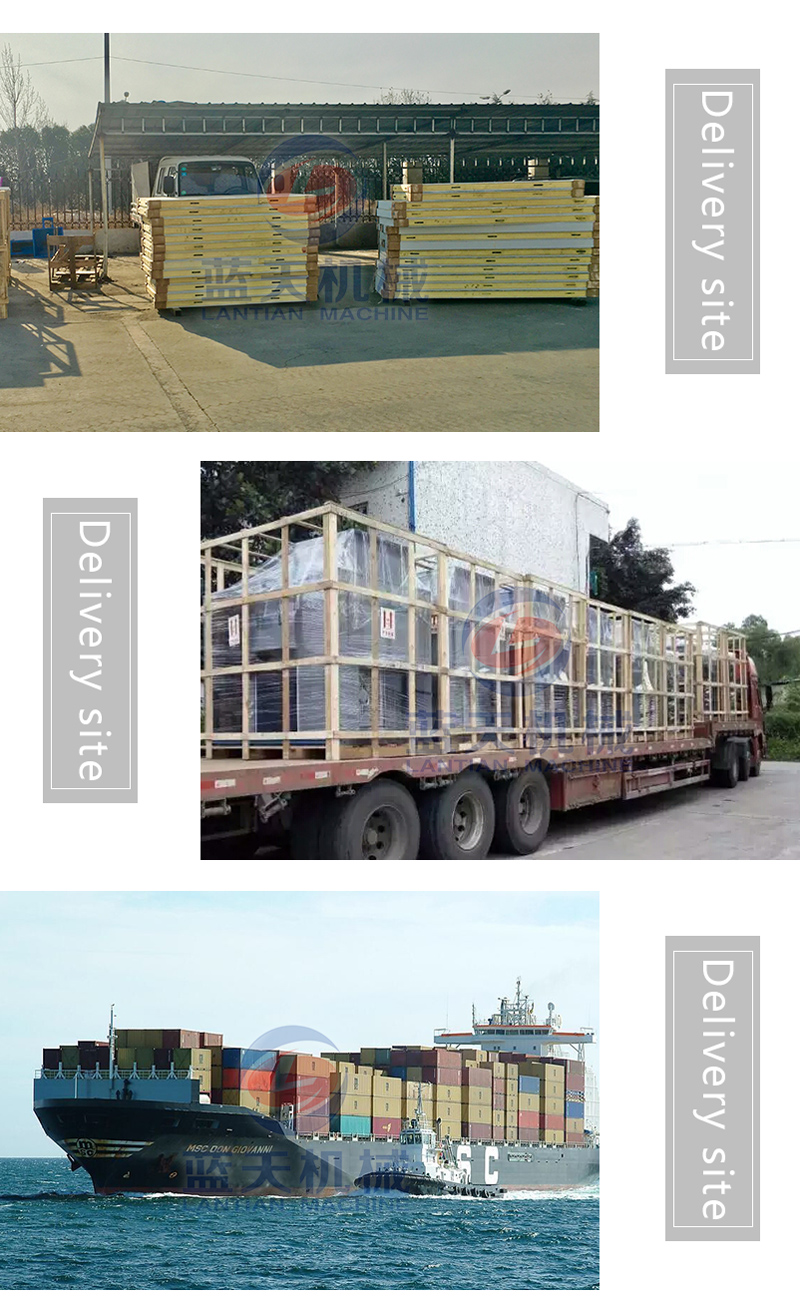 Delicery site and transportation modes of mesh belt yam drying machine